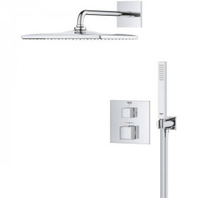 Душова система прихованого монтажу з термостатом Grohe Grohtherm Cube 34868000