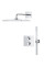 Душова система прихованого монтажу з термостатом Grohe Grohtherm 34870000