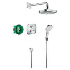 Душова система прихованого монтажу Hansgrohe Croma 27294000 Select E з термостатом