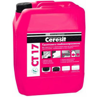 Грунтівка глибокого проникнення Ceresit СТ-17 світло-жовта 10л