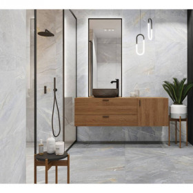 Керамограніт Ceramika Gres Granby Light Grey Rect 59,7x59,7 см