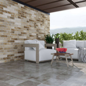 Керамограніт Golden Tile Klinker Brick бежевий KB1010 6x25 см