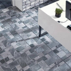 Керамограніт Golden Tile Stone Brick Сірий SB2770 30x30 см