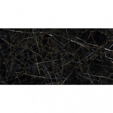 Керамограніт Golden Tile Nero E Bianco Чорний глянець NBС990 60x120 см