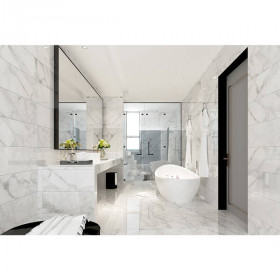 Керамограніт Golden Tile Calacatta Extra Білий Н90900 60x120 см