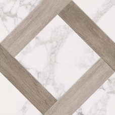 Керамограніт Golden Tile Marmo Wood Grate білий 4V0880 40x40 см