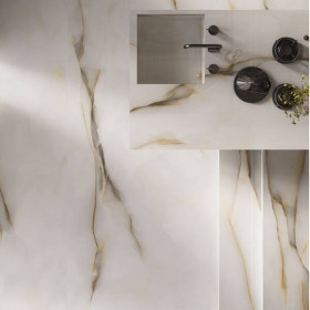 Керамограніт Emil Ceramica Onyx Perla Full Lappato Rett 60x120 см