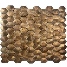 Мозаїка Mozaico de lux V MOS VTH 601 Gold Metal 26x30,2 см