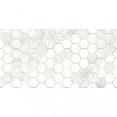 Плитка Golden Tile Sentimento Hexagon Білий Sn0151 30x60 см