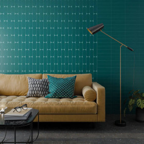 Плитка WOW 124921 Grace O Teal Matt 7,5x30 см