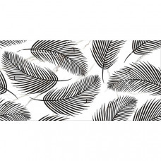 Плитка Golden Tile Nero E Bianco Leaf Чорний NBС161 30x60 см