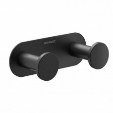 Гачок Genwec Nimbus GW05 70 04 03B подвійний, чорний матовий