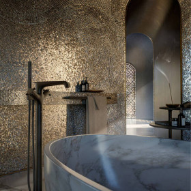 Тримач для рушників Axor Universal 42832330 полірований чорний хром 60 см