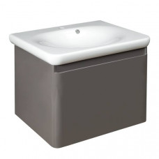 Тумба з раковиною Devit Fly new 0020120G підвісна сірий 60 см