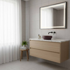 Раковина Kerasan 3557 75 borgogna matt 45 см