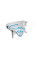 Унітаз підвісний Devit Style 320150 безобідковий Vortex Flush з кришкою soft close
