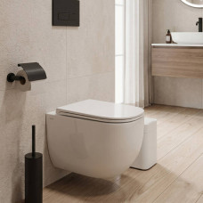 Унітаз підвісний Devit Forma DFO1160111W з кришкою soft-close, Vortex Flush, білий глянець