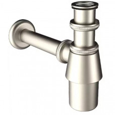 Сифон для раковини колбовий Devit SPCB-2007 Devit колір brushed nickel