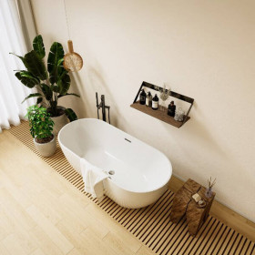 Ванна акрилова Devit Do It New 17075102 біла глянцева 170x75 см