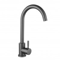 Змішувач для кухні Lidz Aria 015F (k35) LDARI015FGRP49559 Graphite