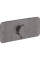 Змішувач прихованого монтажу для душу Axor One 45712340 з термостатом, матовий чорний хром